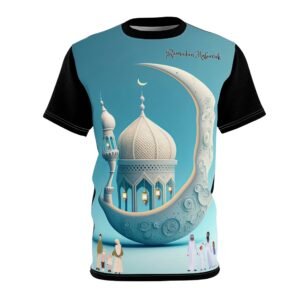 Ramadan Mubarak Unisex Tee | Eid Gift | Muslim T-Shirt | Islamic Shirt, Islamic Holiday Gift, Muslim Apparel, Ramadan Shirt,