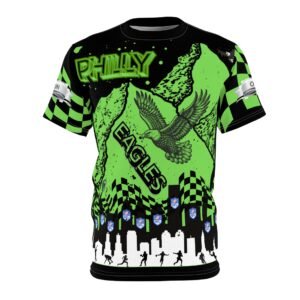 Eagles Philly Graphic Tee Shirt - Unisex Cut & Sew Tee for Philadelphia Fans, Sports Jersey, Champion Football Shirt, Eagles
