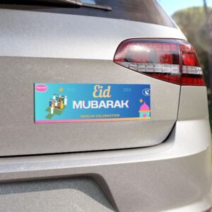 Eid Celebration Car Magnets - Islamic Gifts for Muslim Festival Holiday - Eid Decor, Islamic Car Magnet, Eid Gift, Muslim