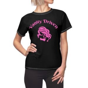 Vanity Driven Women's Tee Shirt - Self-Love Beautiful T-Shirt, Cute Casual Top Tee, Trendy Gift, Pink Graphic Shirt,