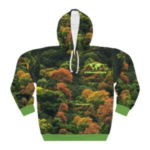Wilderness World Athletic Hoodie - Nature-Camouflage Activewear for Outdoor Lovers, Hunting Hoodie, Gift for Hikers