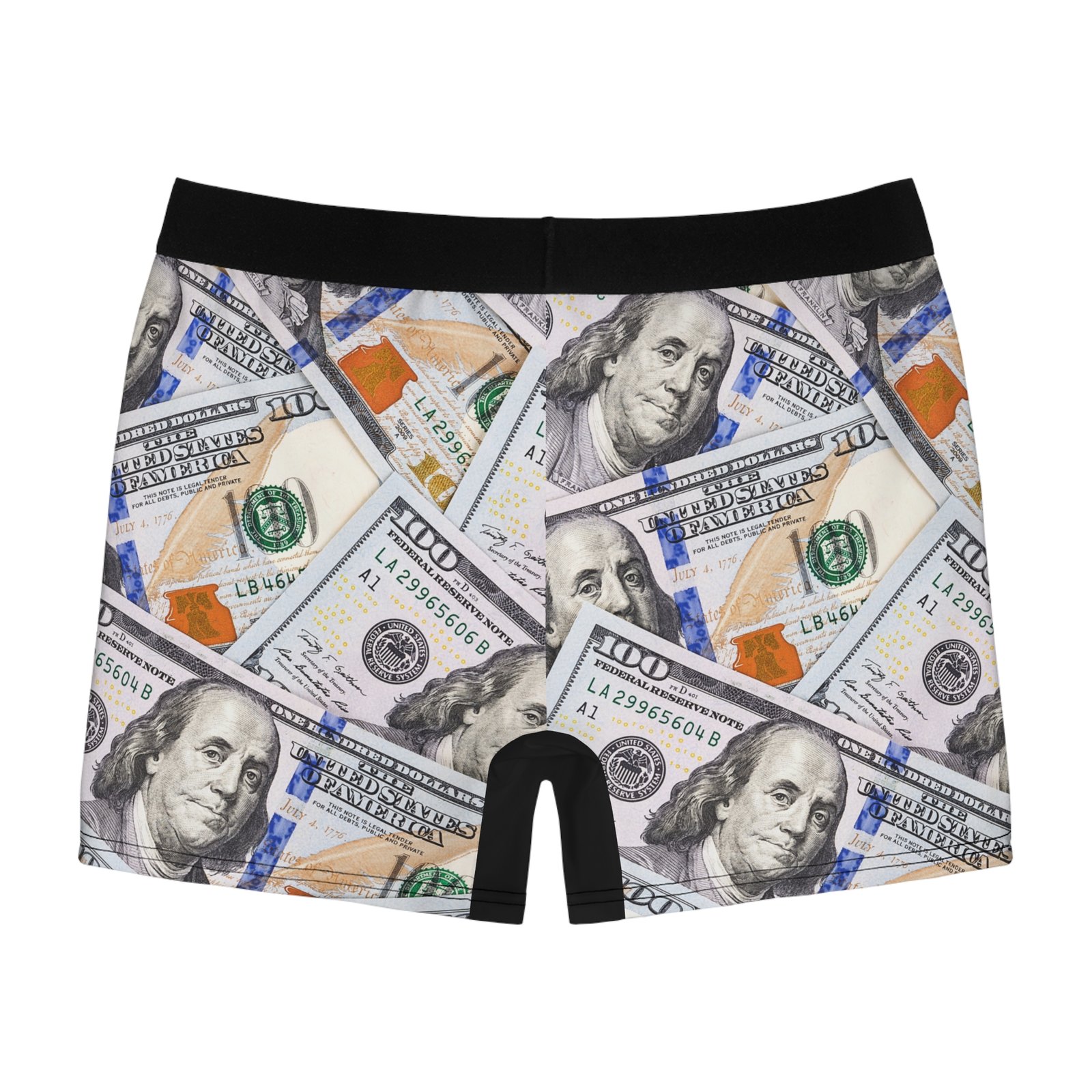 Men's Money Boxer Briefs (AOP) | Men's Cash Money Underwear | Cash Money Boxer Briefs | - Image 2