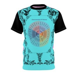 Characteristics of Heaven And Hell T-Shirt, Religious Tee Shirt, Spiritual Clothing, Angel Demon Devil Shirt