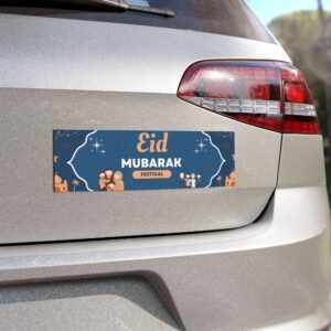 Eid Mubarak Car Magnets, Muslim Festival Celebration, Eid Gift, Islamic Holiday - Car Magnets, Islamic Gifts, Eid Decor,