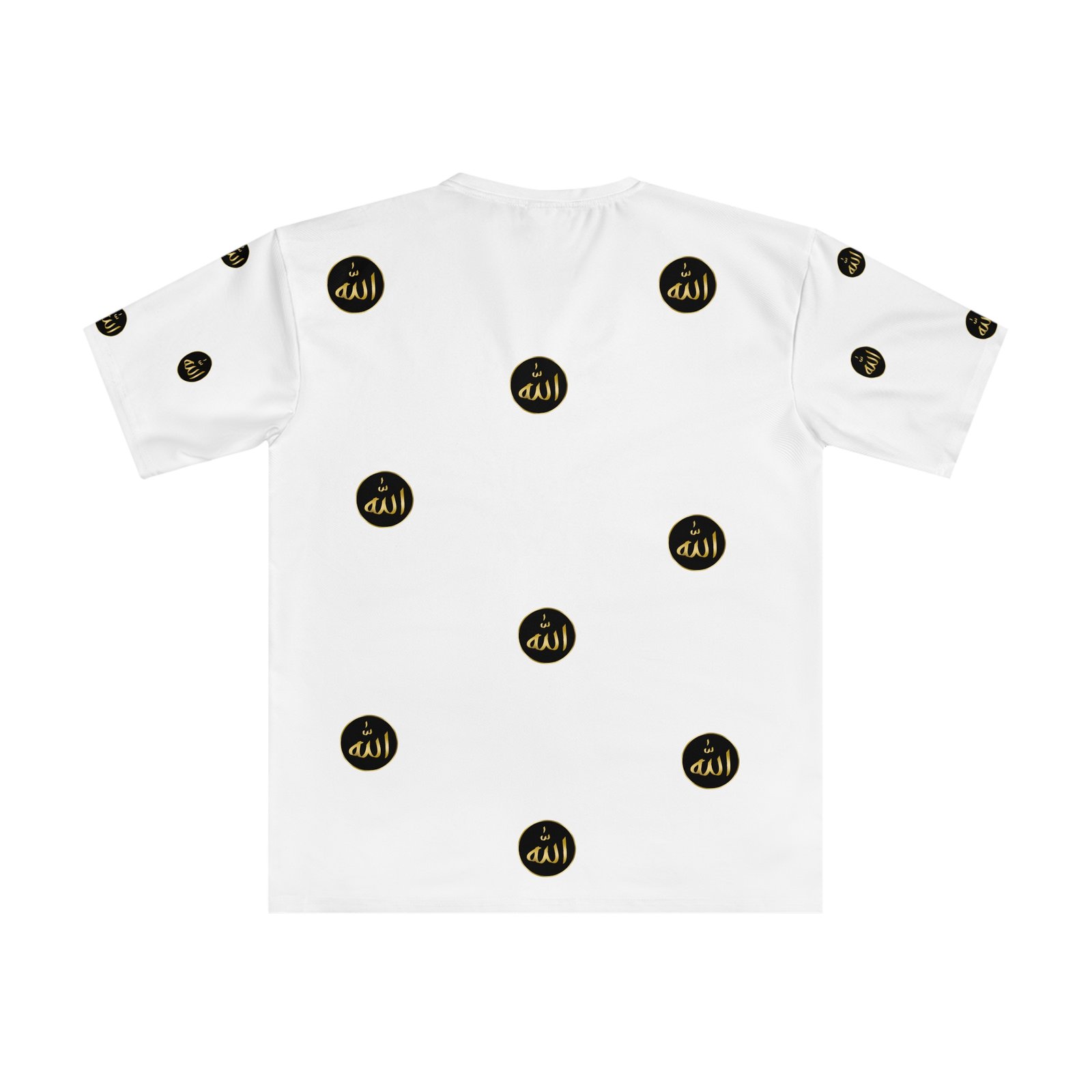 The Allah Name Unisex Loose T-shirt AOP | Muslim T-Shirt | Eid Gift for Muslims Muslim Athletic Wear Islamic Clothes Tops Tees T-shirts - Image 2