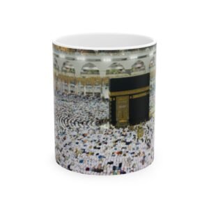 The Kaba At Mecca Ceramic Mug 11oz | Coffee Cup | Tea Cup | Eid Gift |