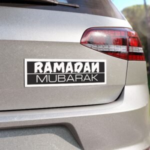 Ramadan Mubarak Car Magnets, Muslim Bumper Sticker, Islamic Eid Celebration Gift, Vehicle Magnets, Eid Decorations