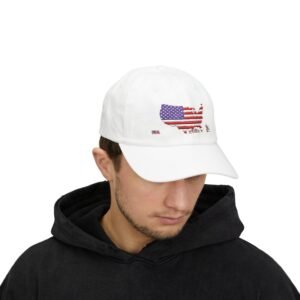 American Flag Classic Dad Cap, USA Baseball Hat, United States Of Amercia Hat