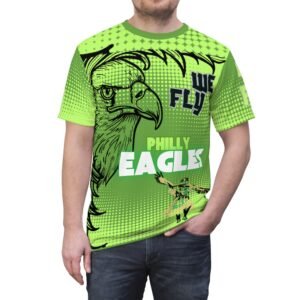 We Fly Eagles Unisex Tee Shirt, Eagles Football T-Shirt, Philly Eagles Jersey, Eagles T-Shirt For Philadelphia Fans