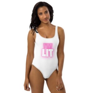I'm Lit One-Piece Swimsuit