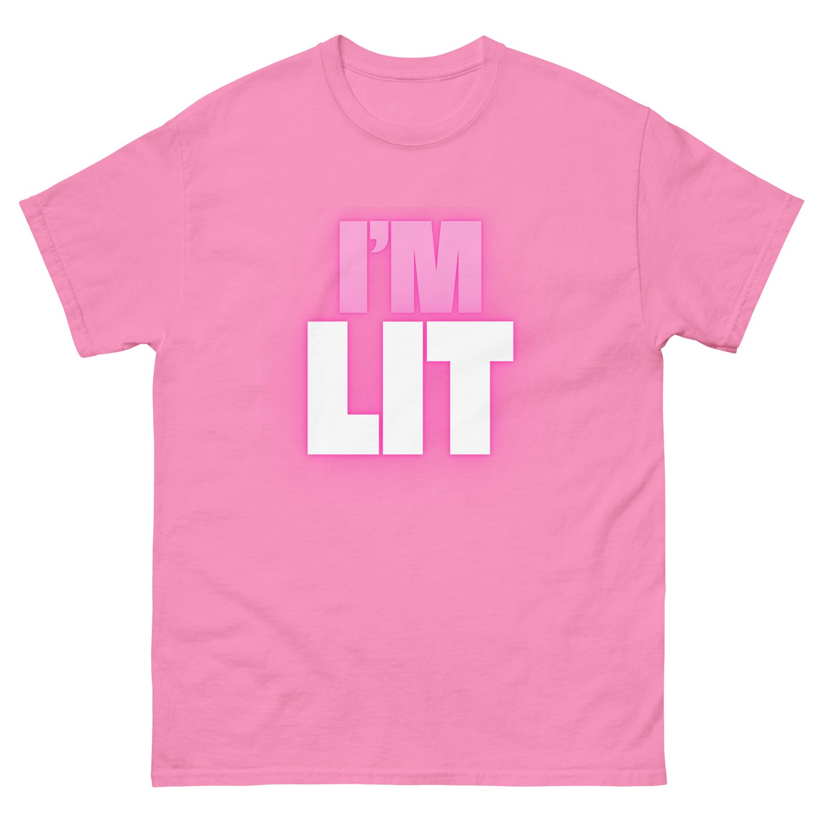 I'm Lit Unisex Classic Tee T-Shirt - Image 2