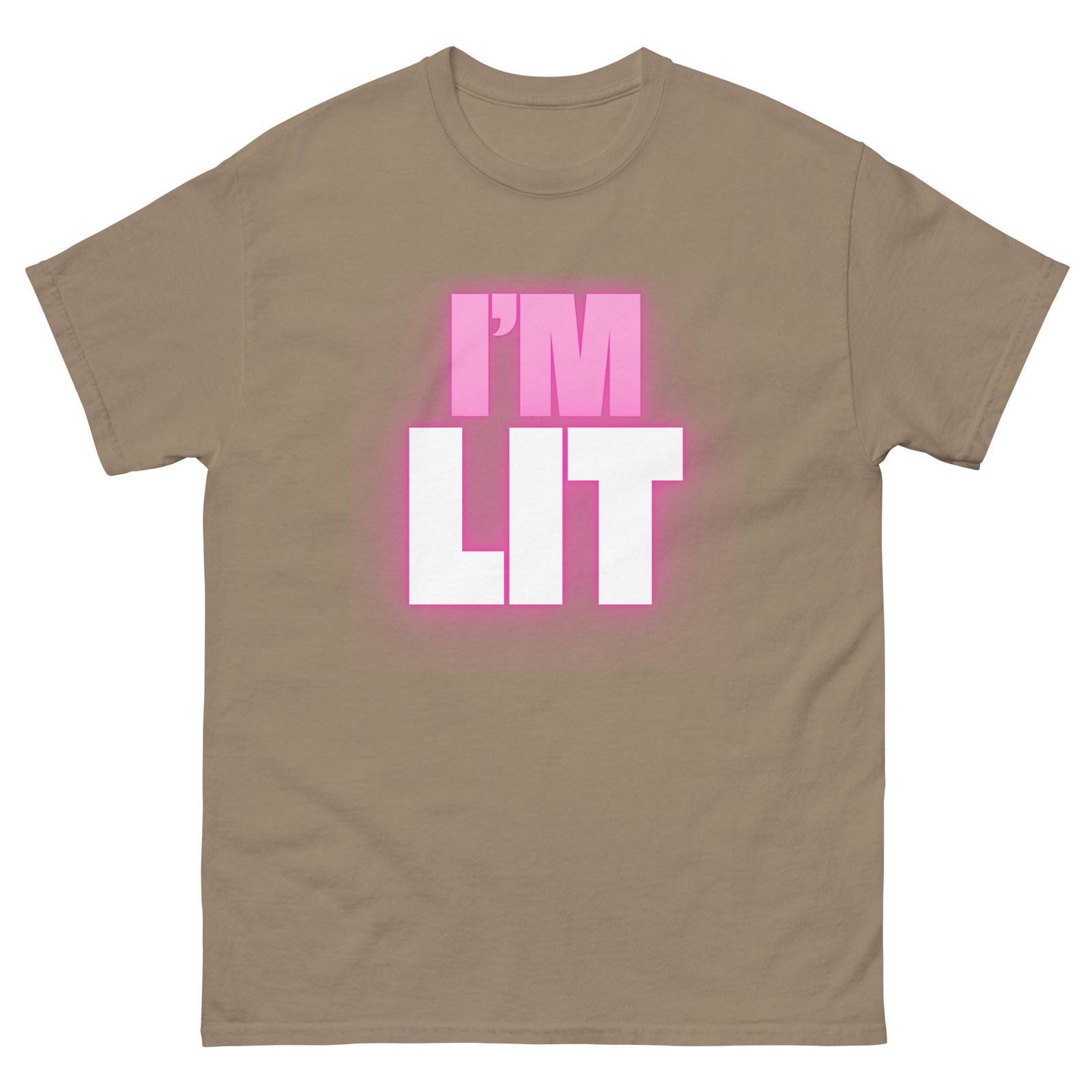 I'm Lit Unisex Classic Tee T-Shirt - Image 4