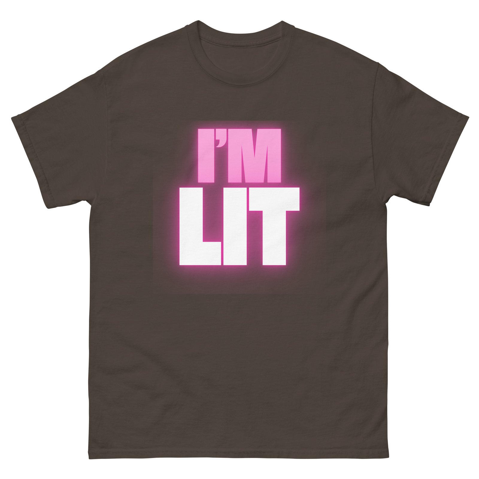 I'm Lit Unisex Classic Tee T-Shirt - Image 9