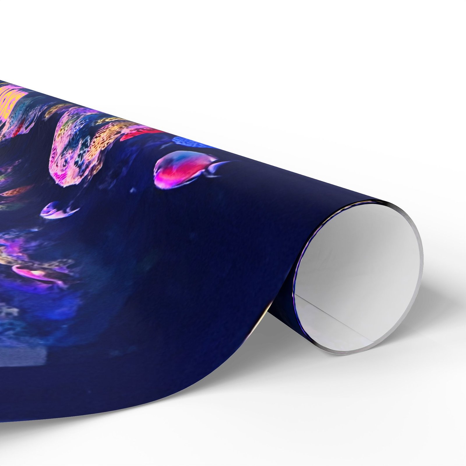 Exotic Life Coral Reef Wrapping Paper — Vibrant Underwater Gift Wrap - Image 6