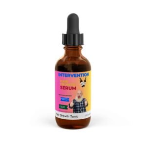 Intervention Hair Growth Tonic — Advanced Biotin, Turmeric & Caffeine Formula for Fuller, Thicker, Healthier Hair
