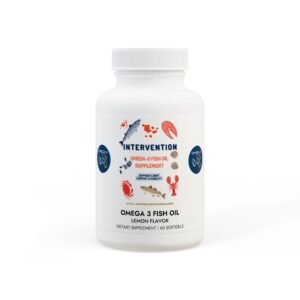 Intervention Omega-3 Fish Oil Supplement — Premium EPA & DHA Support for Recovery, Heart, Brain & Joint Health