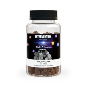 Intervention Multivitamin Gummies Supplement — Daily Nutrition, Antioxidant Defense, Bioavailable Blend Of Key Vitamins