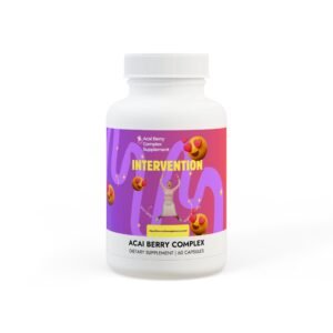 Intervention Acai Berry Complex Supplement — Advanced Digestive & Cleansing Support