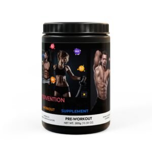 Intervention Pre-Workout Supplement (Super Creatine) - Explosive Energy, Endurance & Mental Focus for Peak Performanc