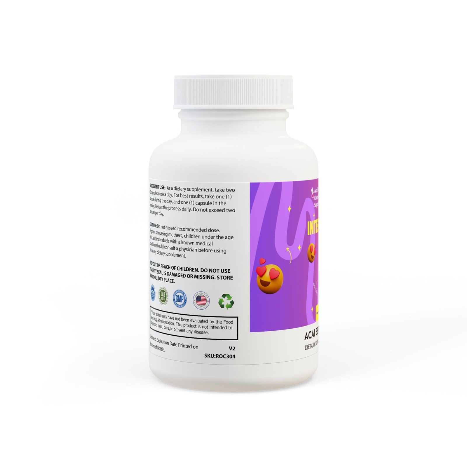 Intervention Acai Berry Complex Supplement — Advanced Digestive & Cleansing Support - Image 2