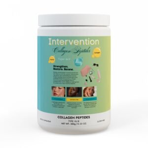 Intervention Collagen Peptides Type I & III — Skin Hydration, Joint Support & Total Body Strength