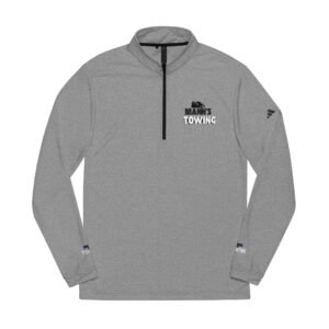 Embroidered Towing Quarter-Zip Pullover — adidas® Performance Pullover